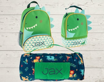 School Essentials: Nap Mat, Backpack and Lunchbox