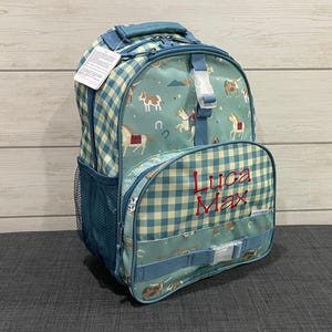 Personalized Childrens Backpack with Embroidery - Backpack for Kids - Perfect for School and Travel