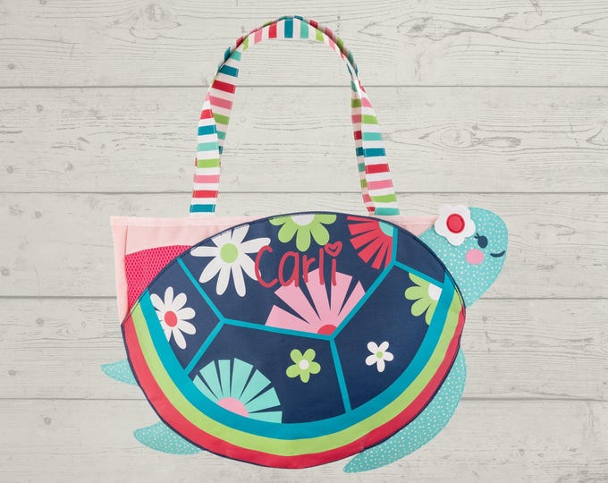 Children's Beach Bag and Sand Toys with Embroidery Personalization