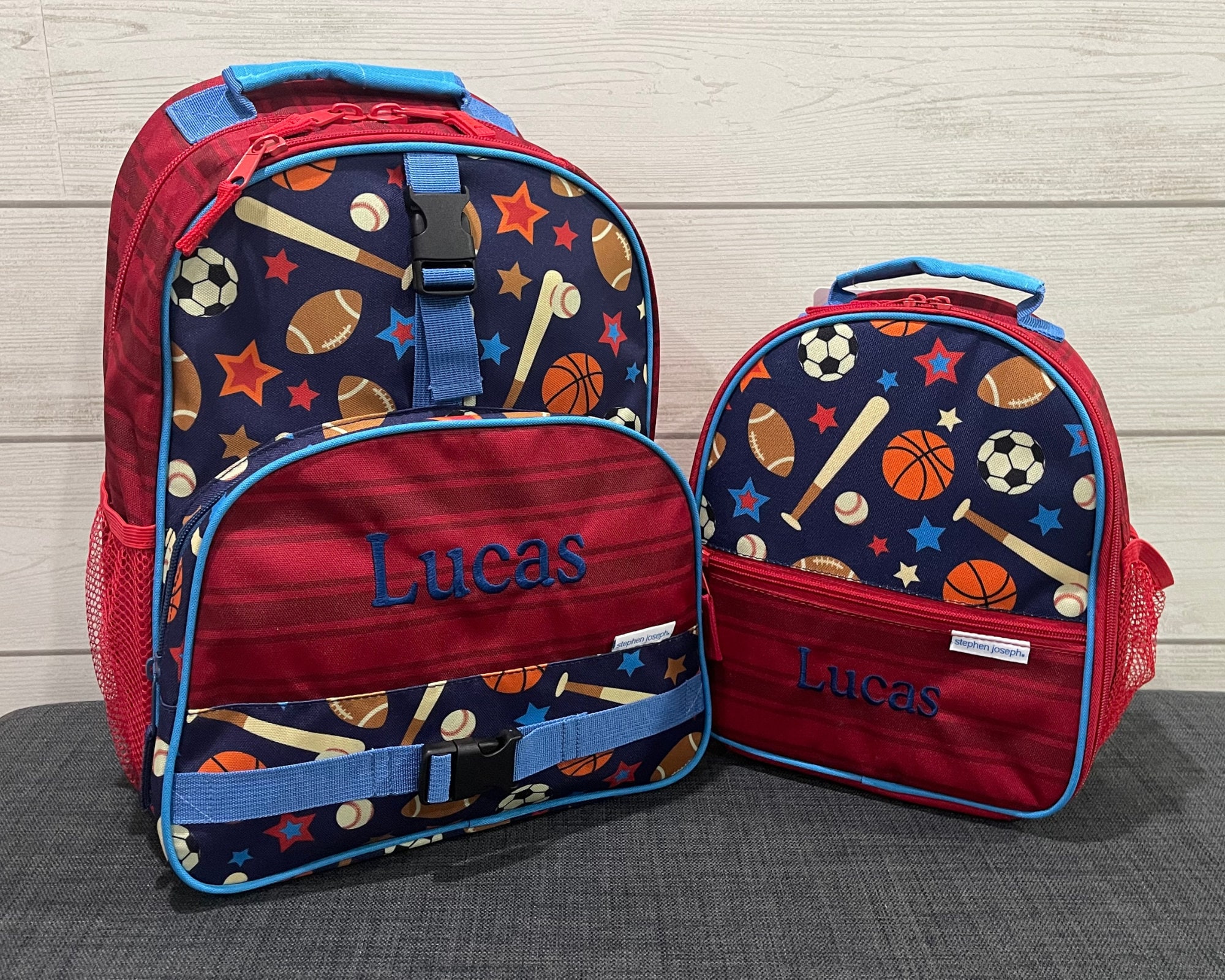 Backpack lunchbox set deals