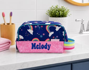 Children's All Over Print Toiletry Bag FREE Embroidery Personalization