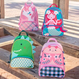 Personalisierter Kinderrucksack: Bestickte Stephen Joseph Schultasche Bild 17