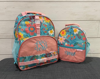 Children's Backpack and Lunchbox: Embroidery Personalization