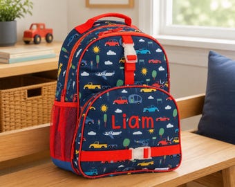 Personalized Kids Backpack with Embroidery: School & Travel