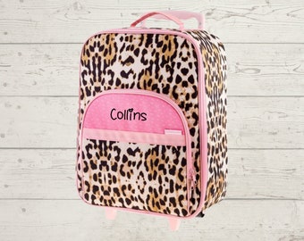 All Over Print Rolling Luggage Space main image 1