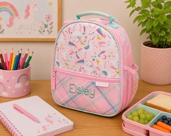 Personalized Childrens Lunchbox with Embroidery Personalization - Lunchbox for Kids