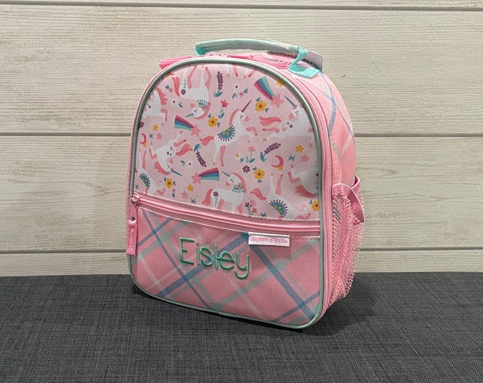 Personalized Childrens Lunchbox with Embroidery Personalization - Lunchbox for Kids