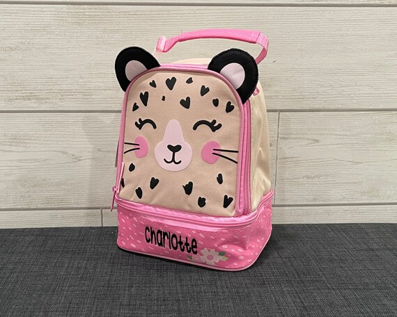 Personalized Childrens Lunchbox with Embroidery Personalization - Lunch Pal for Kids