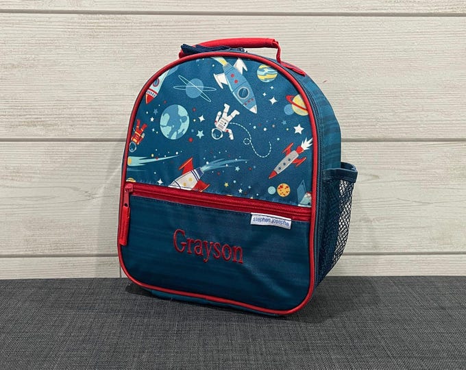 Personalized Childrens Lunchbox with Embroidery Personalization - Lunchbox for Kids