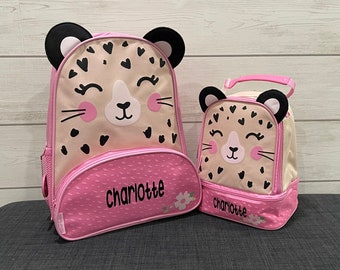 Children's Backpack and Lunchpal Set with Embroidery Personalization