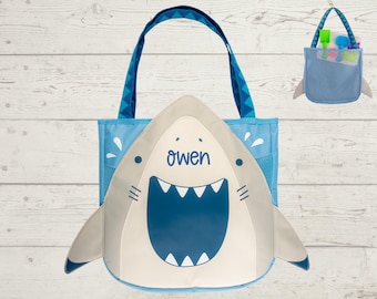 Children's Beach Bag and Sand Toys with Embroidery Personalization