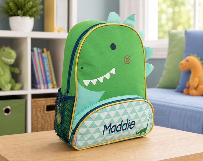 Personalized Kids Backpack: Embroidered Childrens School Bag