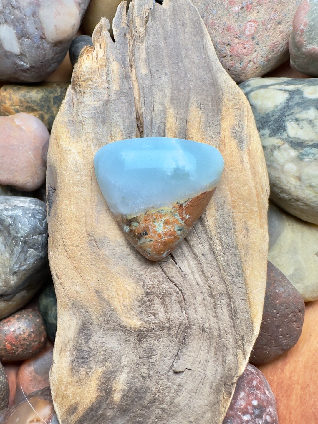 BC Ocean Picture Stone Cabochon Etsy