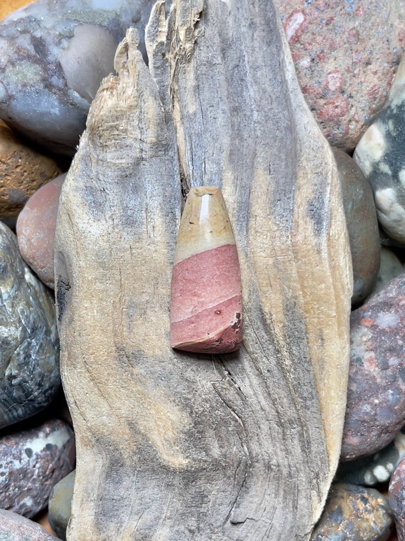 Apache rhyolite cabochon