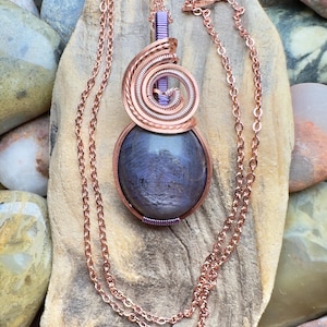 Star ruby pendant