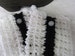 Crochet Boot Cuffs*Boot Toppers,Boot Cuffs with Flower Button,Black and White Boot Cuffs,Feminine Boot Cuffs,Flower,Fashion,Free Shipping 