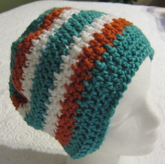 miami dolphins skull cap