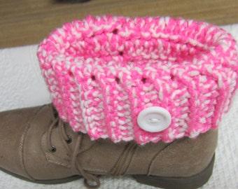 Crochet Boot Cuffs*Boot Cuffs,Pink Boot Cuffs,Boot Topper,Boot Sleeves,Boot Socks,Teen Fashion,Feminine Boot Cuffs,Boho,Gift,Free Shipping