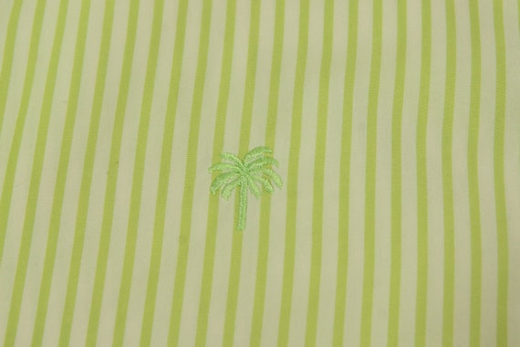 Vintage Lilly Pulitzer Green Striped Long Sleeve … - image 6