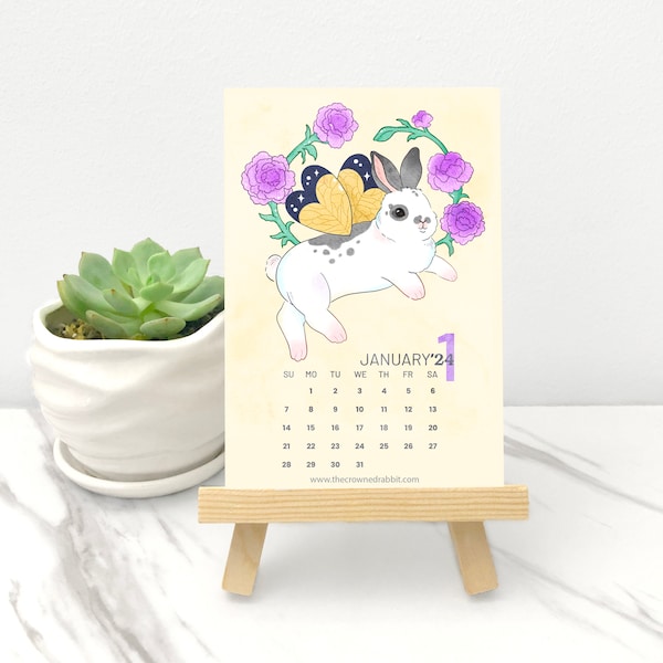 Flower Fairy 2024 Calendar Etsy