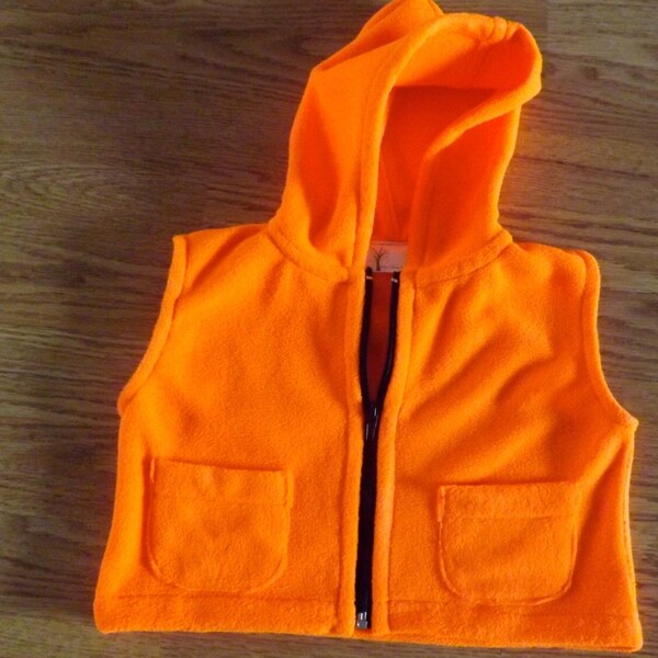 Orange Hunting Vest Etsy