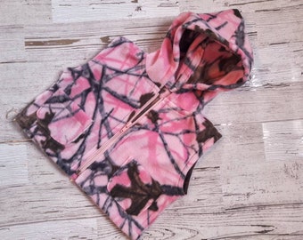 pink camo vest