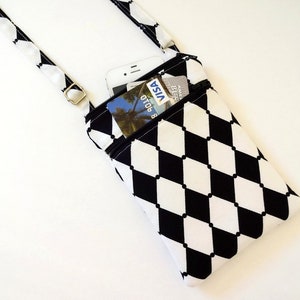 Mini Crossbody Bag, Cell Phone Bag, Zipper Bag, Lightweight Cross body Bag, Everyday Bag, Travel Bag, Shoulder Bag, Useful Gift for Friend