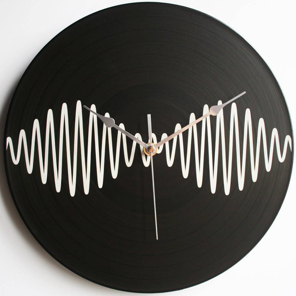  Reloj de pared de vinilo compatible con disco de vinilo Arctic  Monkeys – Lo mejor para jefe papá, mamá, niño y niña, decoración del hogar,  inspirador, arte de pared silencioso 