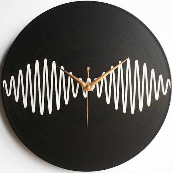 AM Album Art Arctic Monkeys Reloj de pared con disco de vinilo LP de 12,  AM, hecho a mano, alex turner -  México