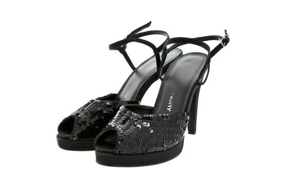 platform heeled sandals uk