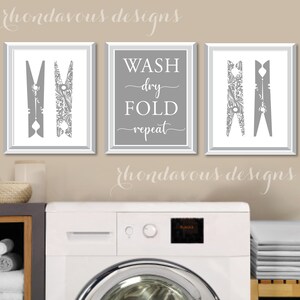 Laundry Room Art Laundry Room Prints Laundry Room Decor Etsy