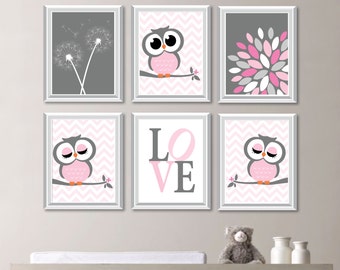 owl decor for girl room