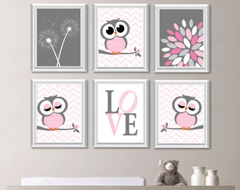 owl decor for baby room