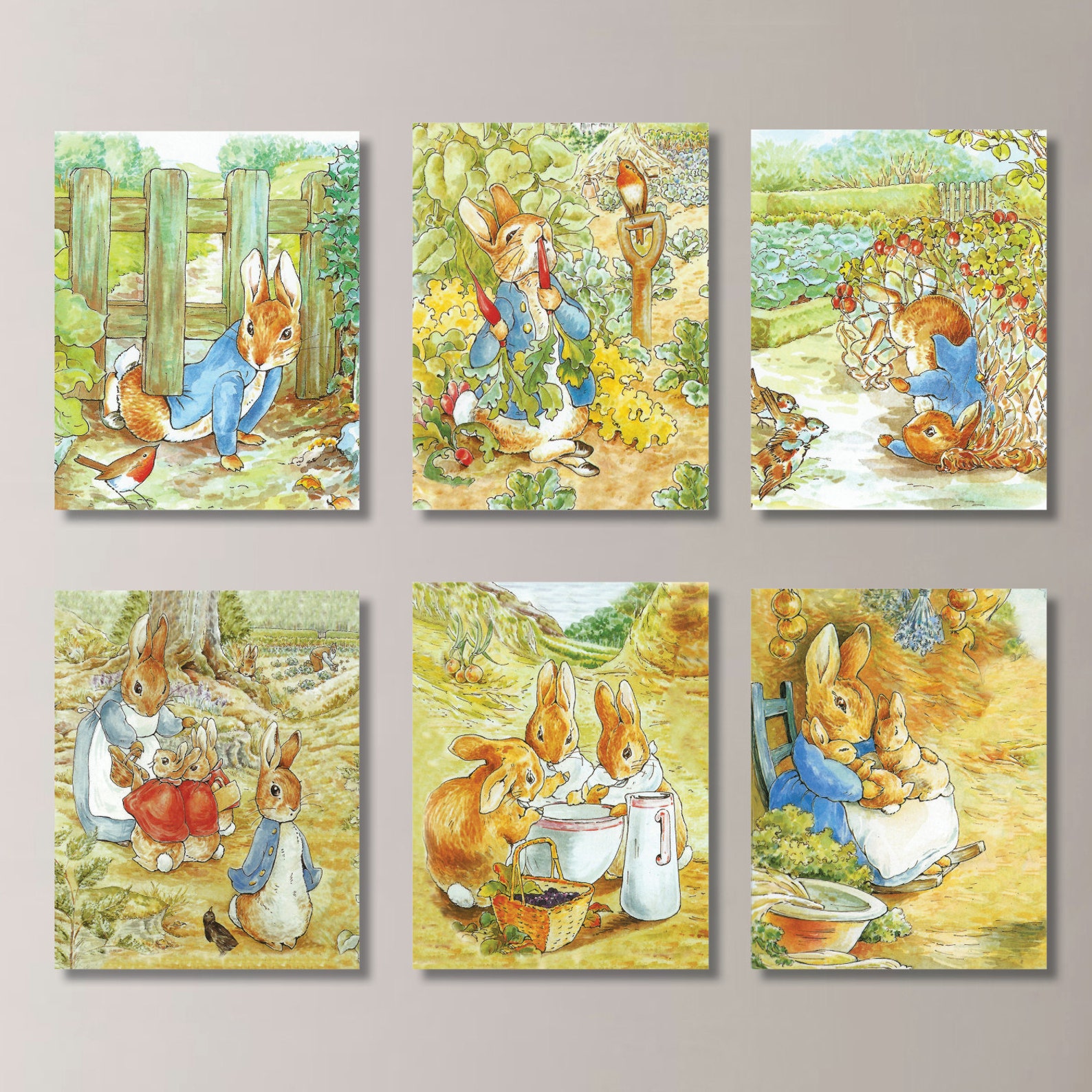 Peter Rabbit Nursery Decor Baby Nursery Print Art Peter Etsy