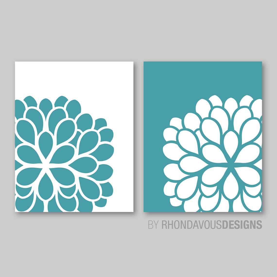 Flower Bathroom Art Print Floral Bath Art Flower Bedroom Etsy