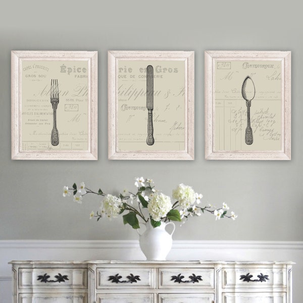 Silverware Art - Etsy