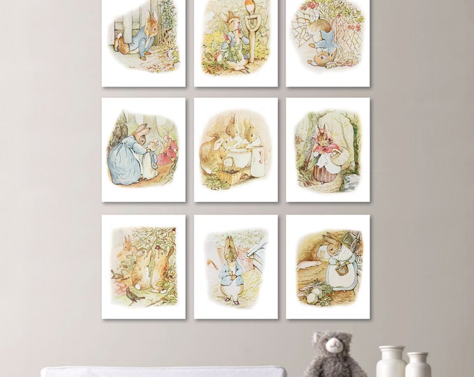 Peter Rabbit Nursery Decor Peter Rabbit Decor Peter Rabbit - Etsy