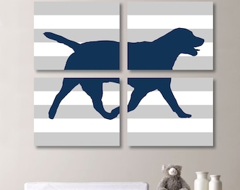 Baby Boy Nursery Art. Boy Puppy Nursery. Puppy Dog Nursery. Boy Bedroom Art. Puppy Dog Bedroom Art. Labrador Dog Art. Dog Decor. NS173