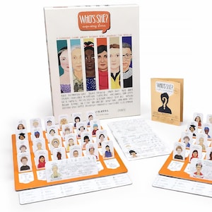 Chi è lei? Gioco da tavolo femminista con storie di donne stimolanti