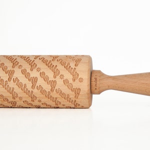 Gluten free - embossing rolling pin, wedding gift