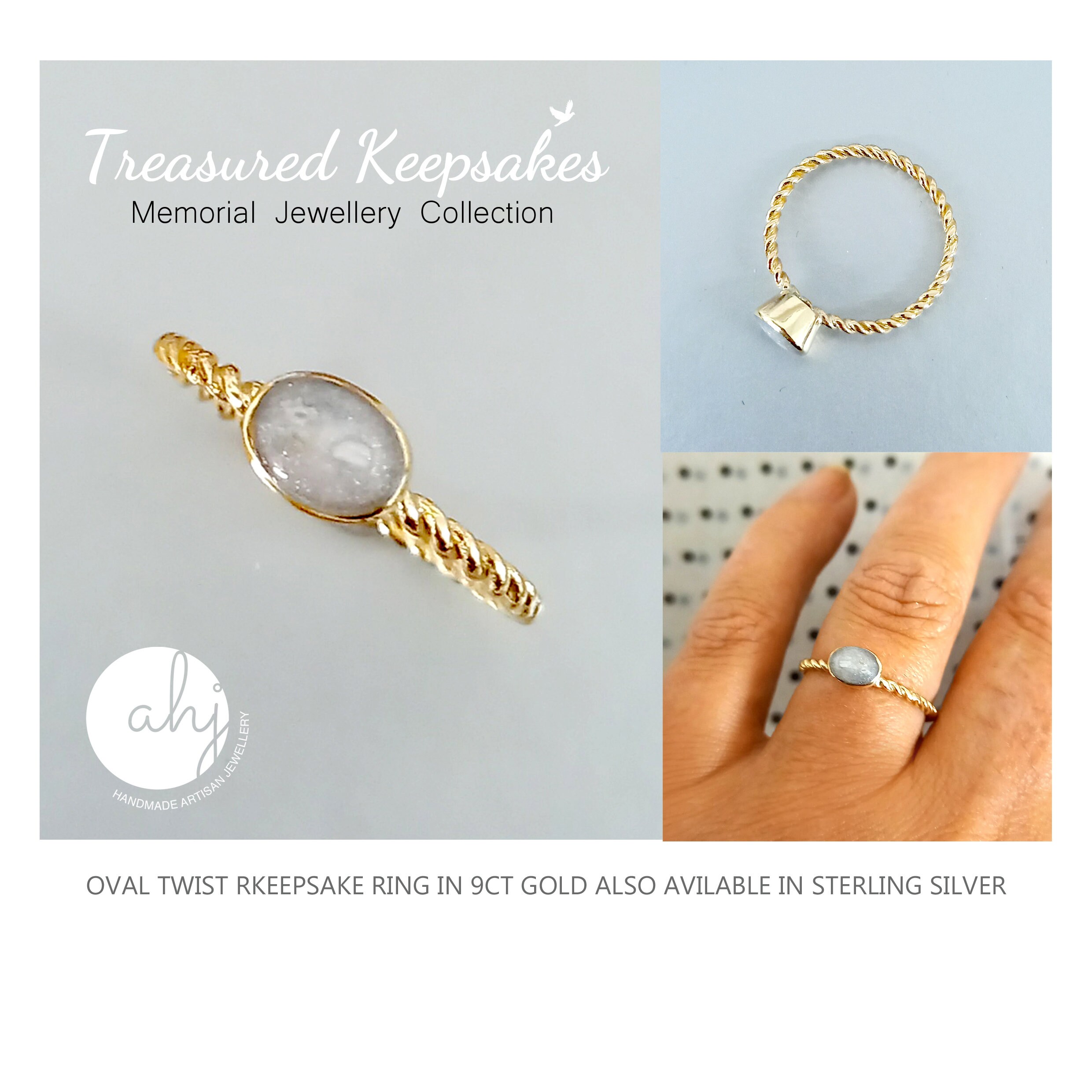 9ct gold deals memorial jewellery