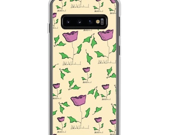 Purple Tulip Samsung Case