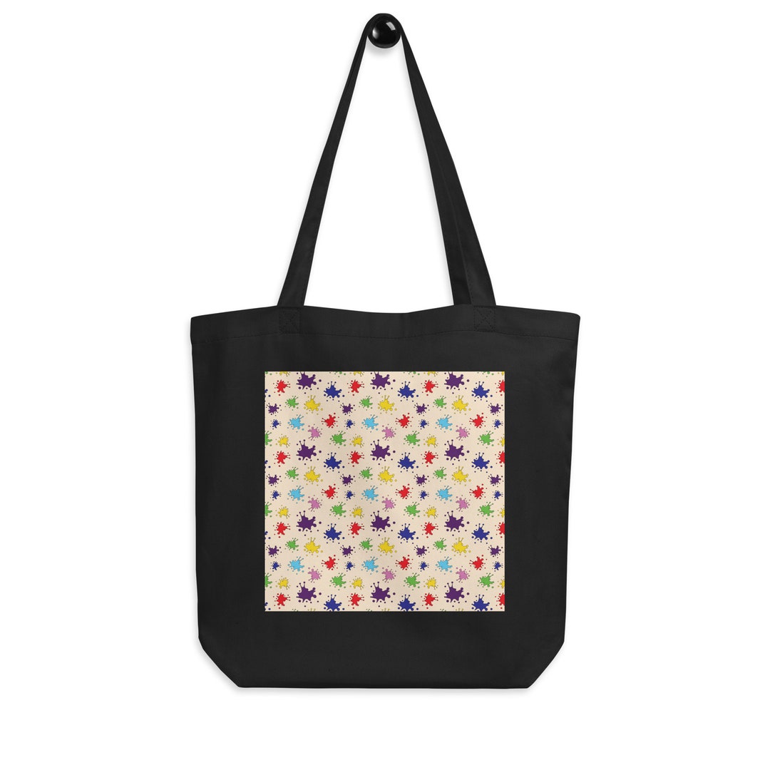 PAINT SPLATTER TALL BOY TOTE main image 0