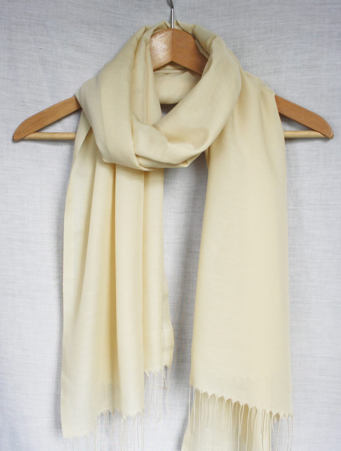 SOFT CREAM Color Summer Scarf Etsy