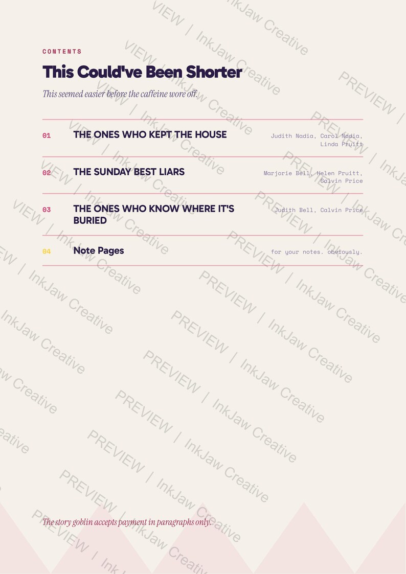 Villain Character Pack Ready to Use Southern Gothic Villains | Fiction Writing Prompts | Character Sheet PDF image 2