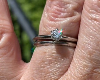 Tiffany Setting Engagement Tiffany Knife Edge Vintage Tiffany