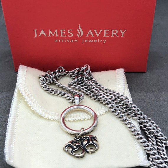 James Avery Sterling Silver Heavy Curb Chain Mauritius Circlet Etsy