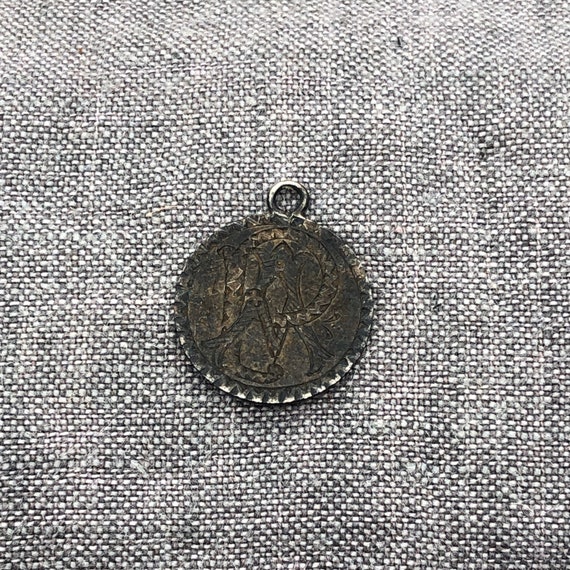 Victorian Silver Love Token PA AP Canadian Five Ce