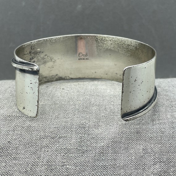 Otto Robert Bade Sterling Silver Cuff Bracelet Ot… - image 3