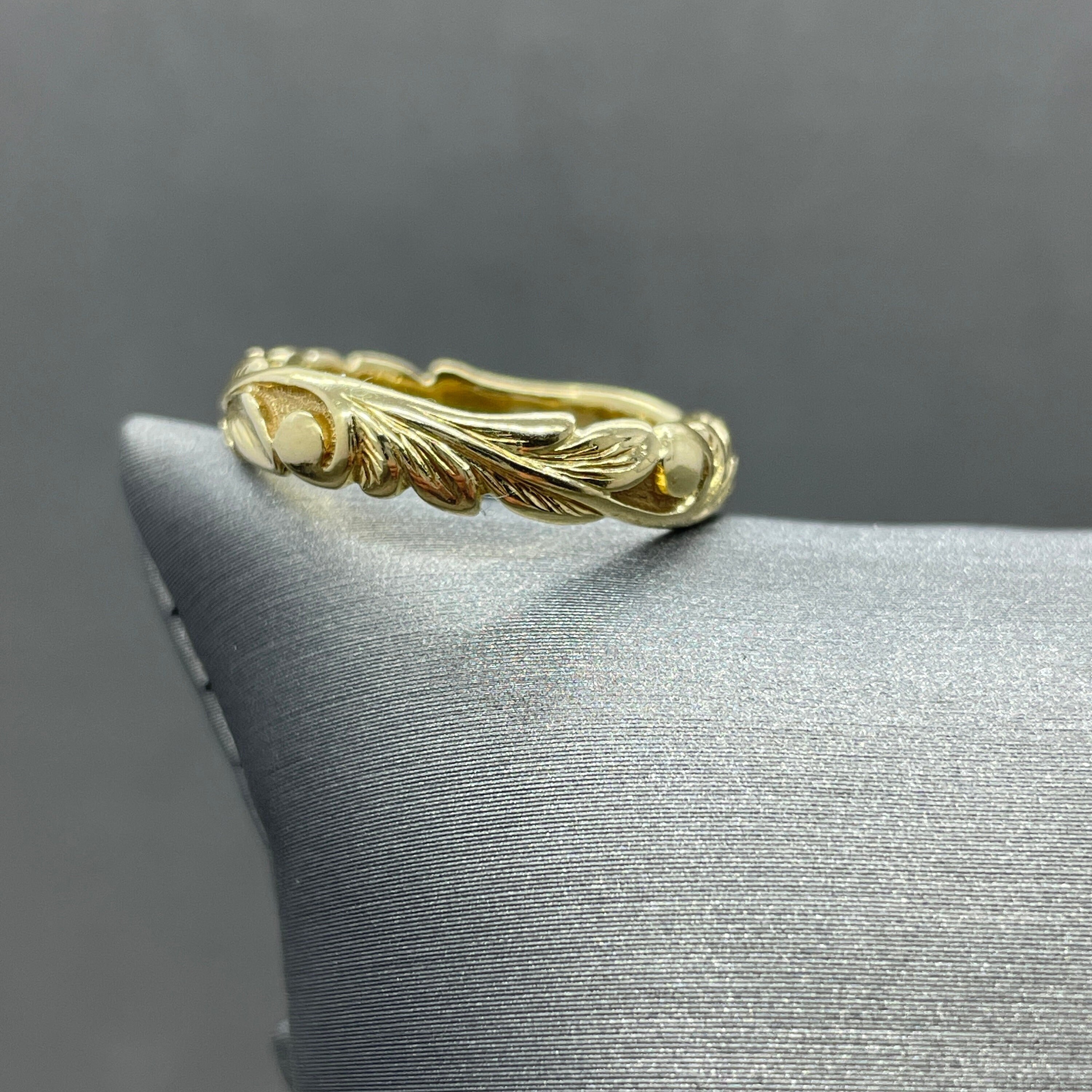 Gold Vine Ring - Etsy